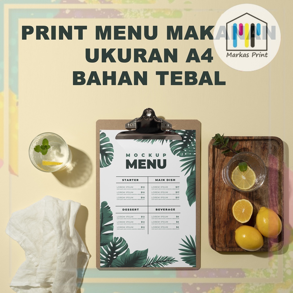 Jual Cetak Menu makanan | Shopee Indonesia