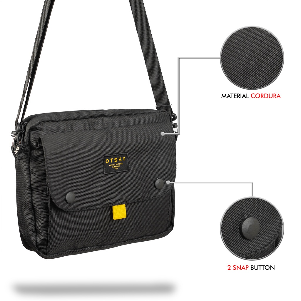 Jual Otsky Slingbag CDR09 Cordura Selempang Pria | Shopee Indonesia