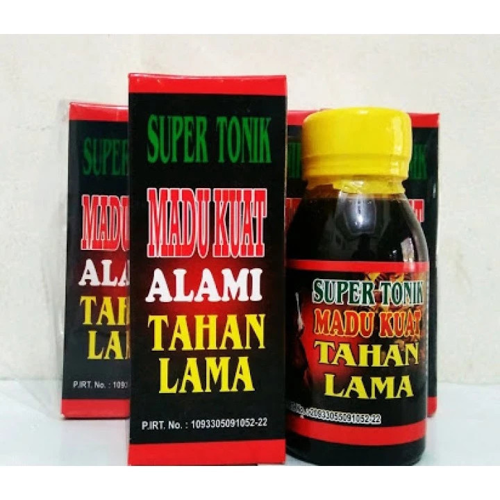 Jual MADU SUPER TONIK KUAT TAHAN LAMA ASLI HERBAL TAHAN LAMA 100% asli