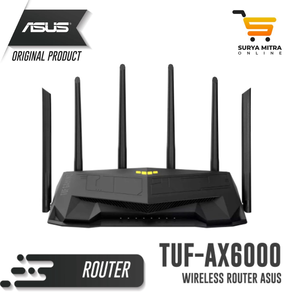 Jual Wireless Router Asus TUF AX6000 Dual Band Wifi 6 with AiMesh ...