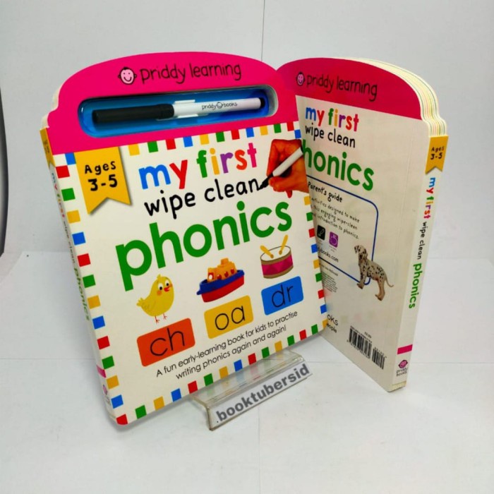 Jual Buku Import My First Wipe Clean Phonics by Priddy Books Shopee Indonesia