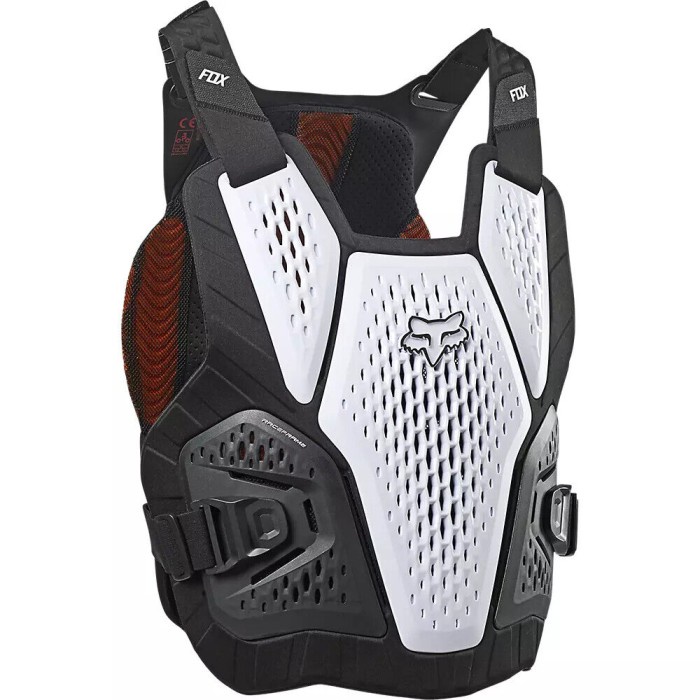 Jual CHEST PROTECTOR FOX RACEFRAME IMPACT SOFT BACK D30 - WHITE ...