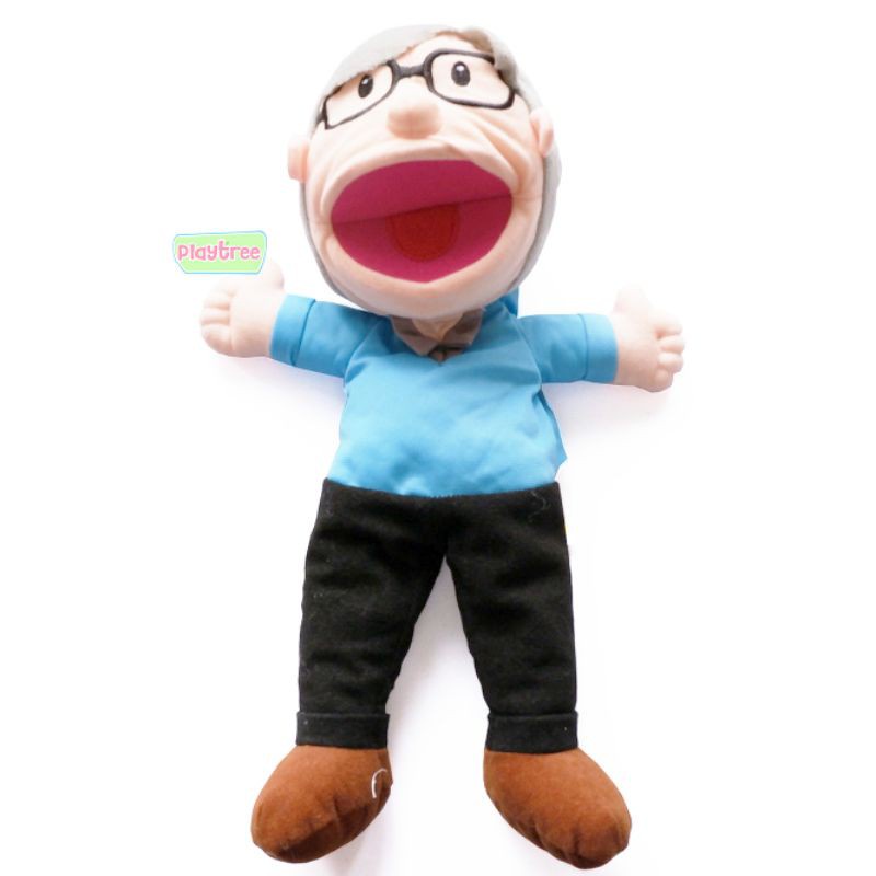Jual Boneka Tangan Muppet Handpuppet Kakek Jacob | Shopee Indonesia