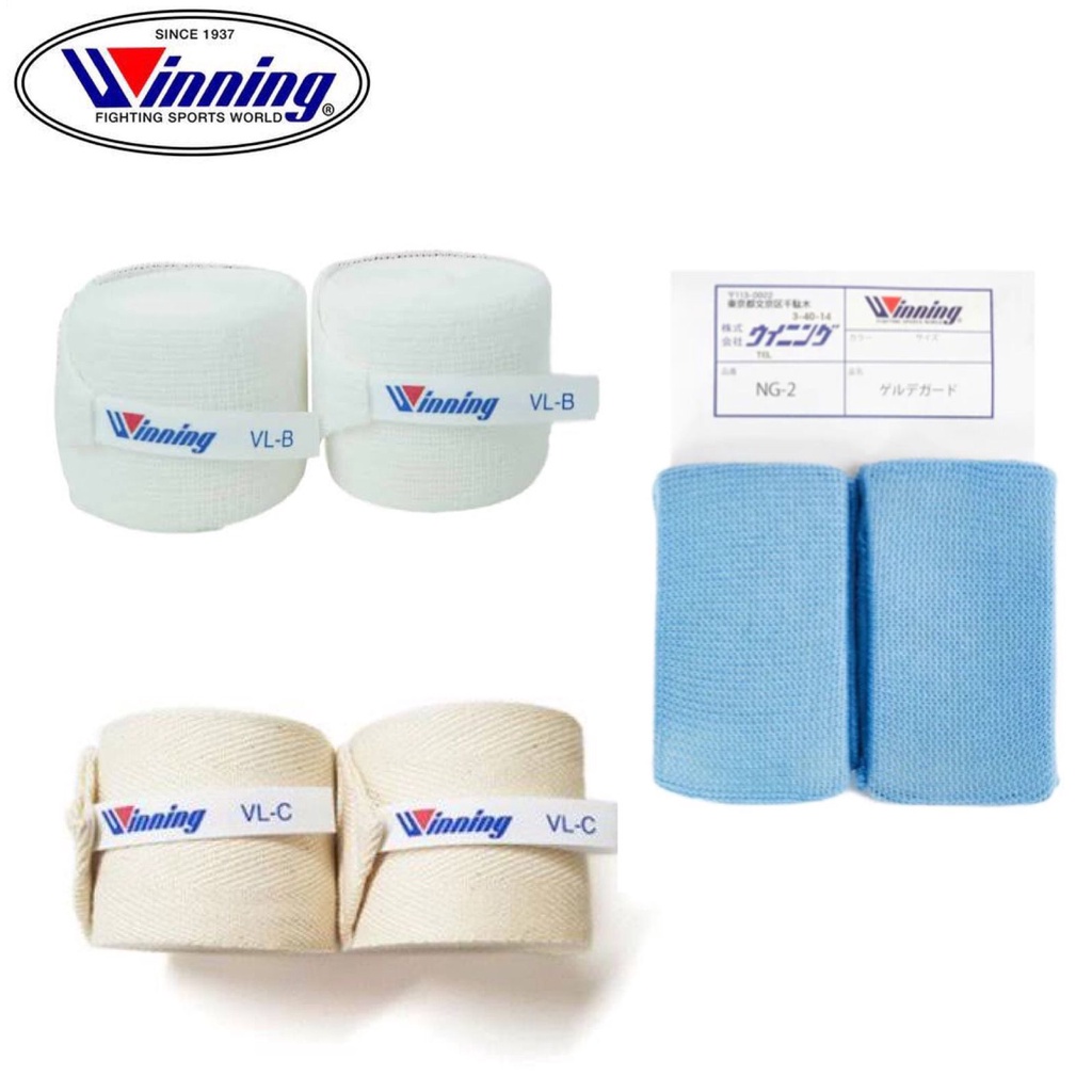 Jual Winning Handwrap and Knuckle guard pad / Hand wrap Tinju boxing