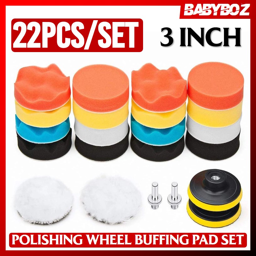 Jual Babyboz Paket Pcs Busa Poles Polishing Sponge Spons Perawatan