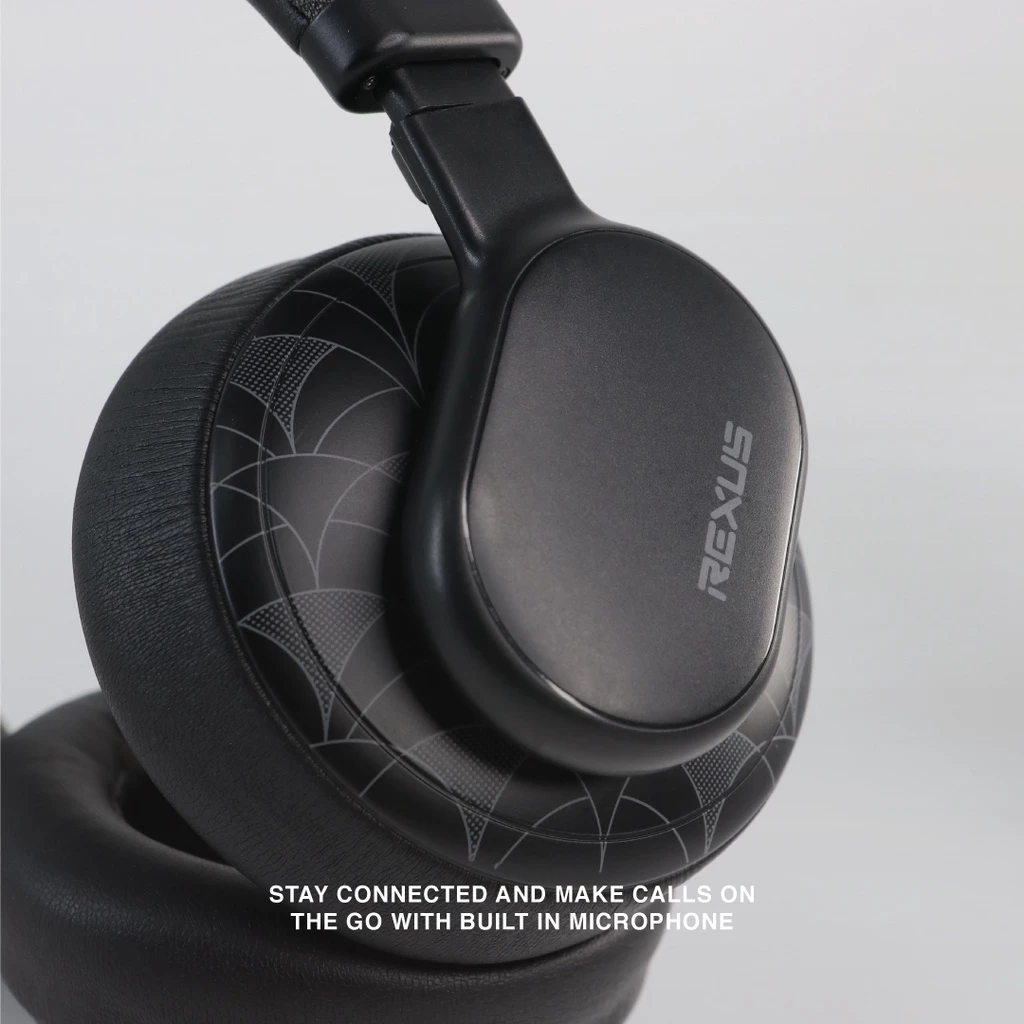 (Free Mousepad T5) Rexus Headset Wireless S9 Pro With ANC