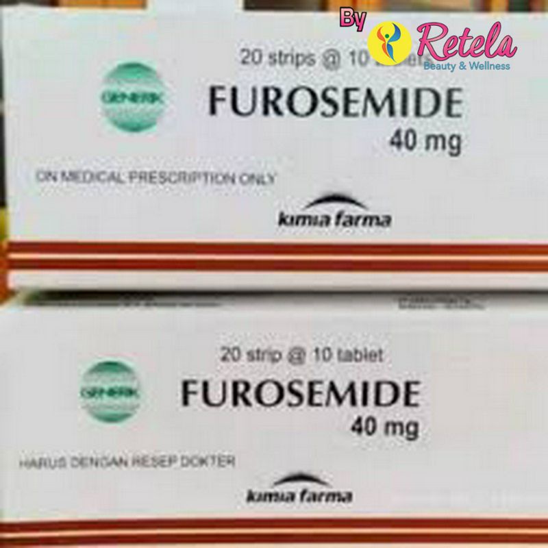 Jual FUROSEMIDE 40 MG STRIP 10 TABLET (Gen-KF) | Shopee Indonesia