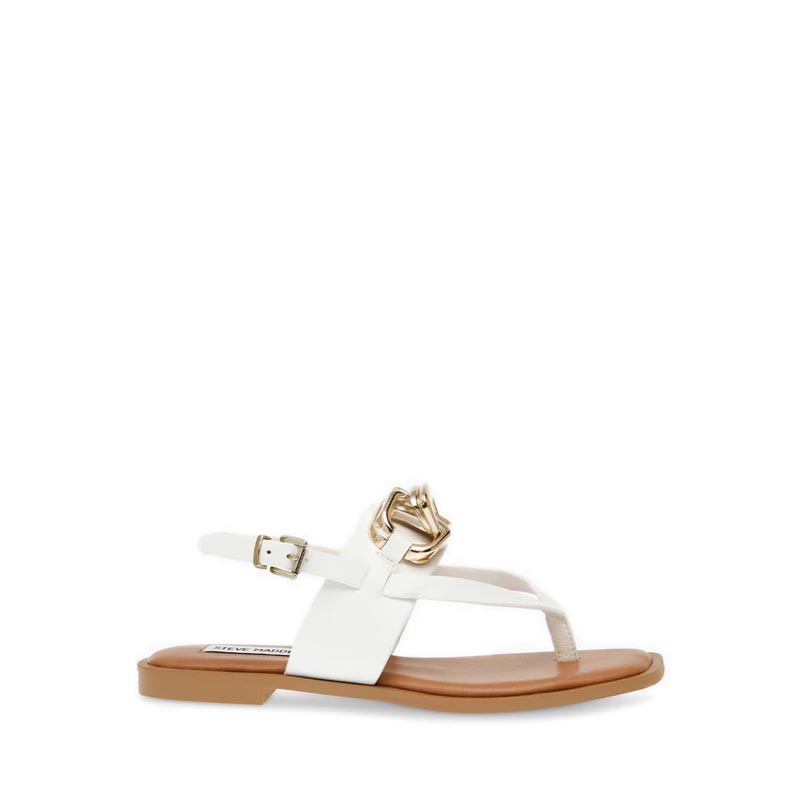 Jual Steve Madden GENIE Women's Sandals- White | Shopee Indonesia