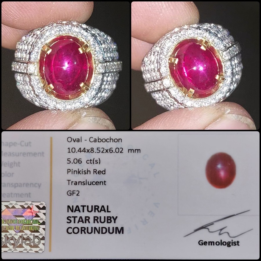 Natural STAR Ruby selling Ct NTE