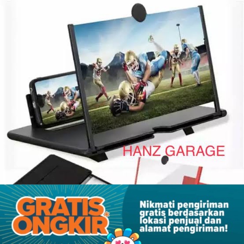 Jual GRATIS ONGKIR Kaca Pembesar Layar F3 Smartphone 3D HD Handphone ...