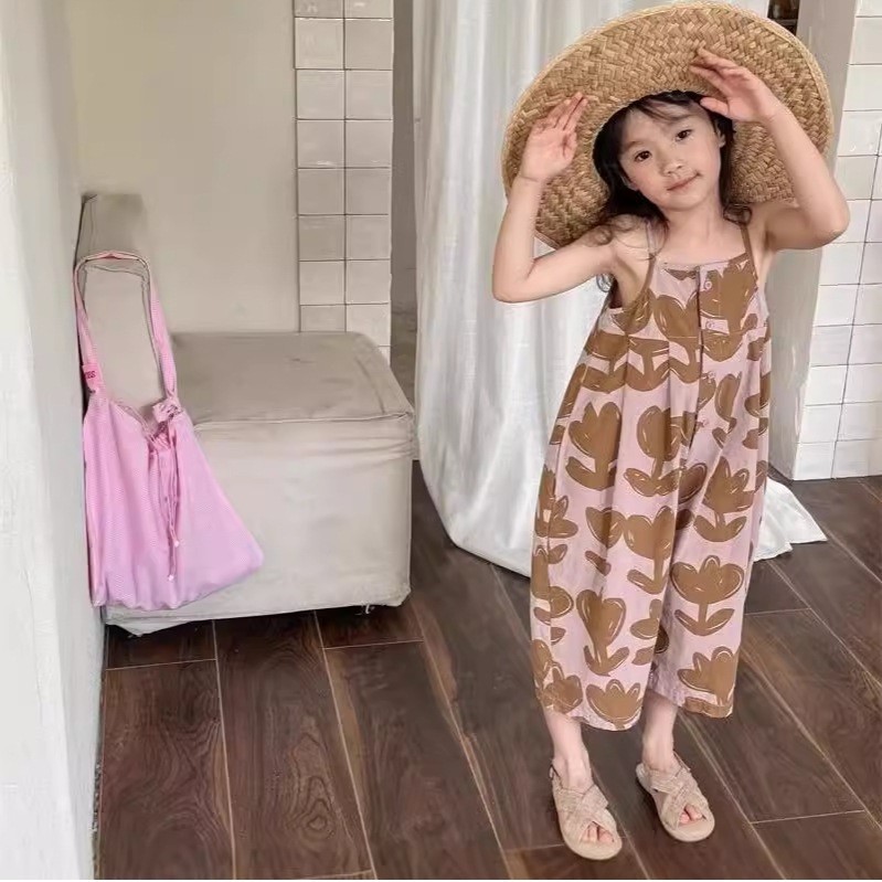 Nevada Hoodie Overall Dress Anak Perempuan