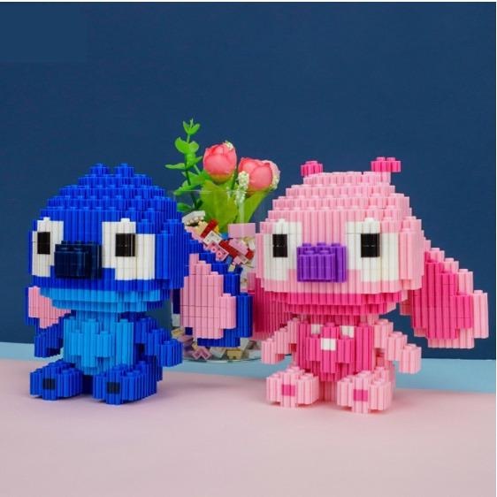 Jual Meng Dong Li Mainan Balok Susun Stitch Disney LEGO Figure 750 ...