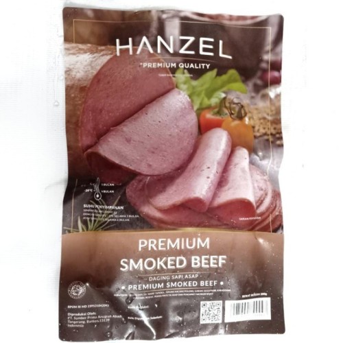 Jual Hanzel Smoked Beef 200g Shopee Indonesia