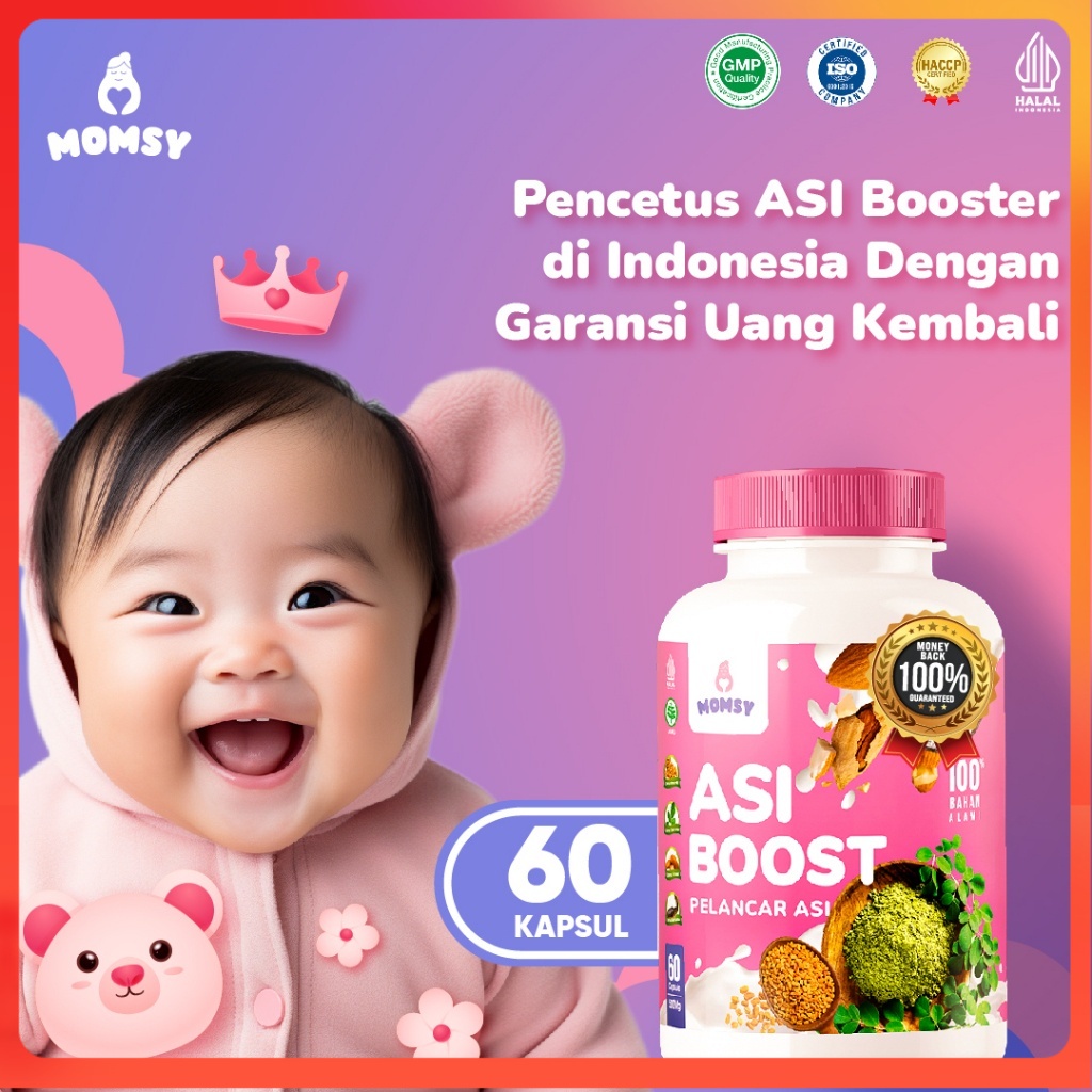 Jual MOMSY ASI BOOSTER 1 BOX ISI 60 ASI BOOSTER PELANCAR ASI BOOST ...