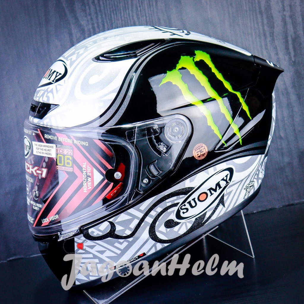 Jual SUOMY HELM TRACK 1 BAGNAIA WINTER TEST MONSTER REF | BLACK ...
