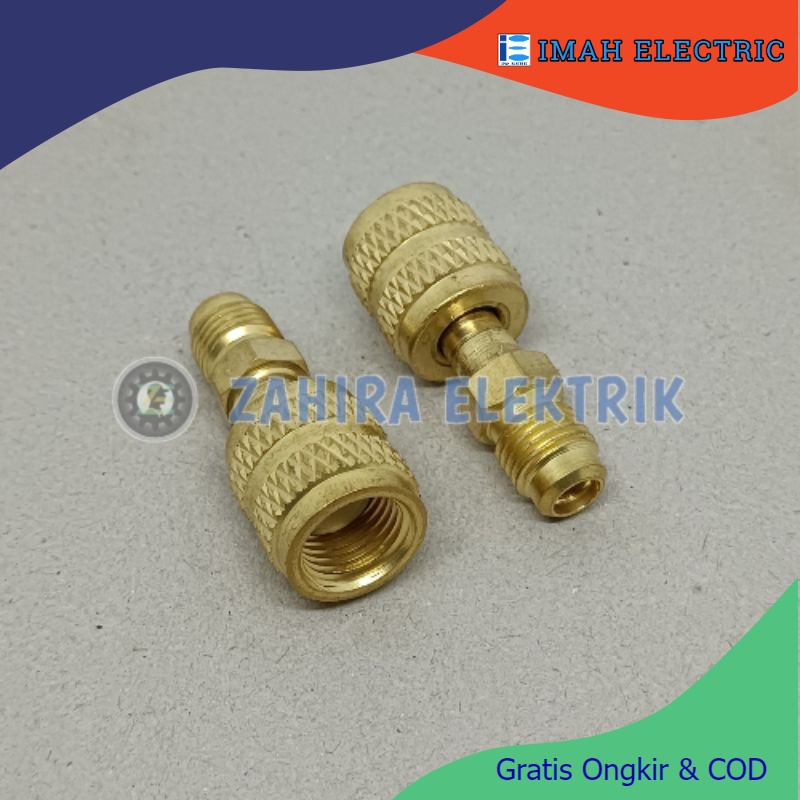 Jual Adaptor Nepel R410 R32 Lurus (COD_ | Shopee Indonesia