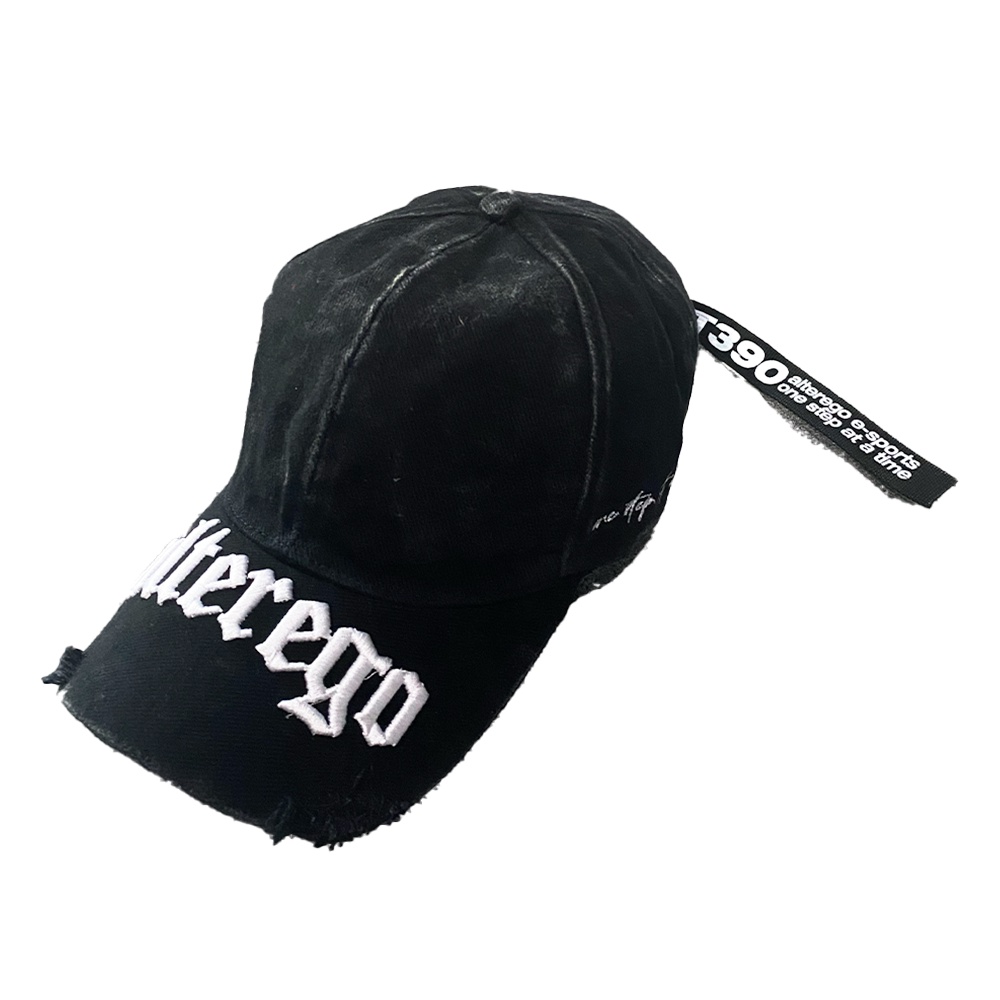 Jual ALT 390 Distressed Cap Black | Shopee Indonesia