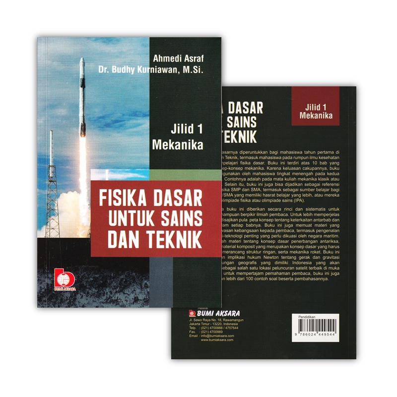 Jual Buku Fisika Dasar Untuk Sains Dan Teknik Jilid 1 : Mekanika ...