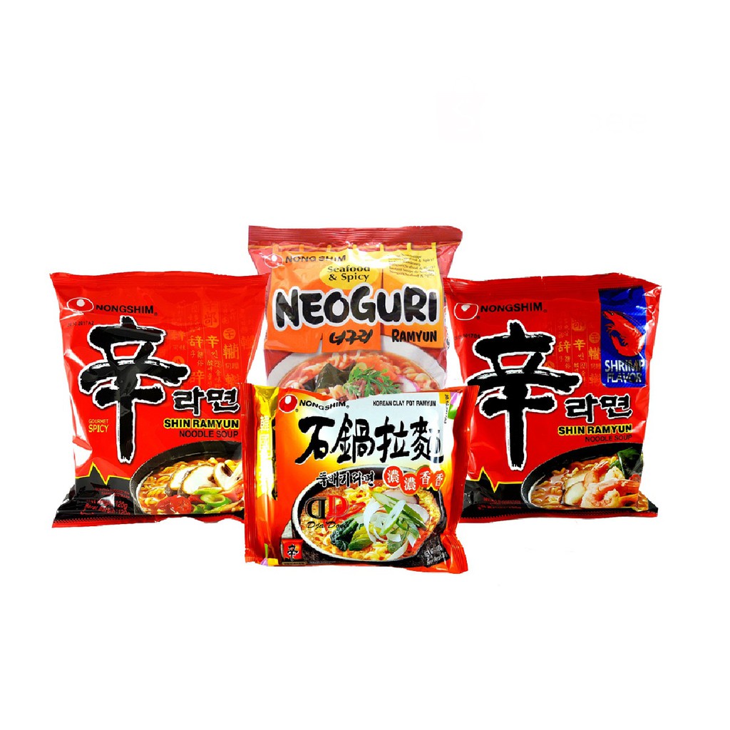Jual NONGSHIM- Netto 120gr (Shin Ramyun, Shin Ramyun Shrimp, Claypot ...