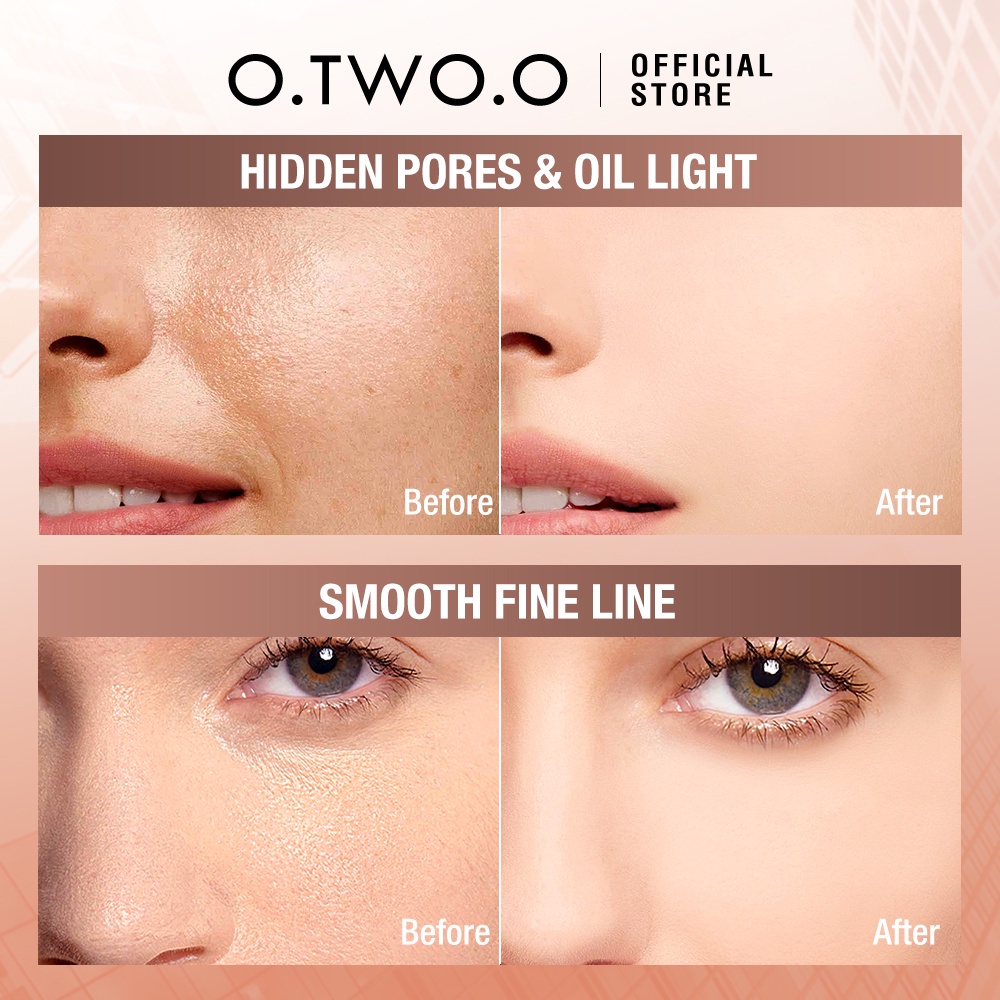 Jual BPOM Original O.TWO.O Invisible Pore Soft Focus Makeup Primer ...