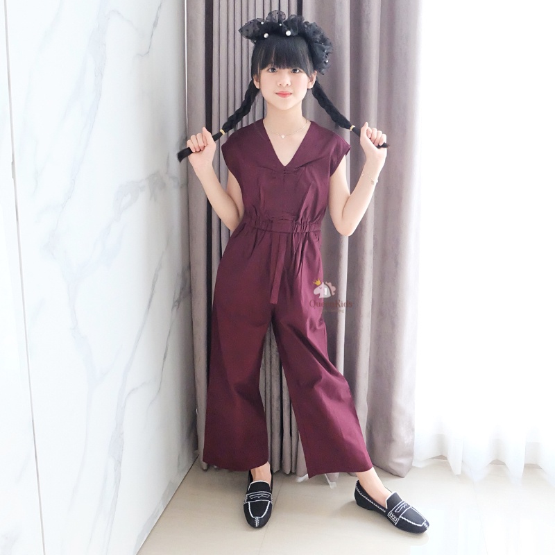 Jual Eliana Jumpsuit QK211 / Jumpsuit Anak / Overall Anak Perempuan