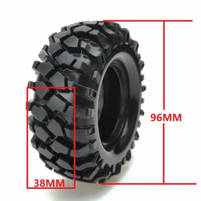 Jual Ban RC MN86k MN86ks MN86 d90 d99 96mm pelek 1.9in - ban | Shopee ...