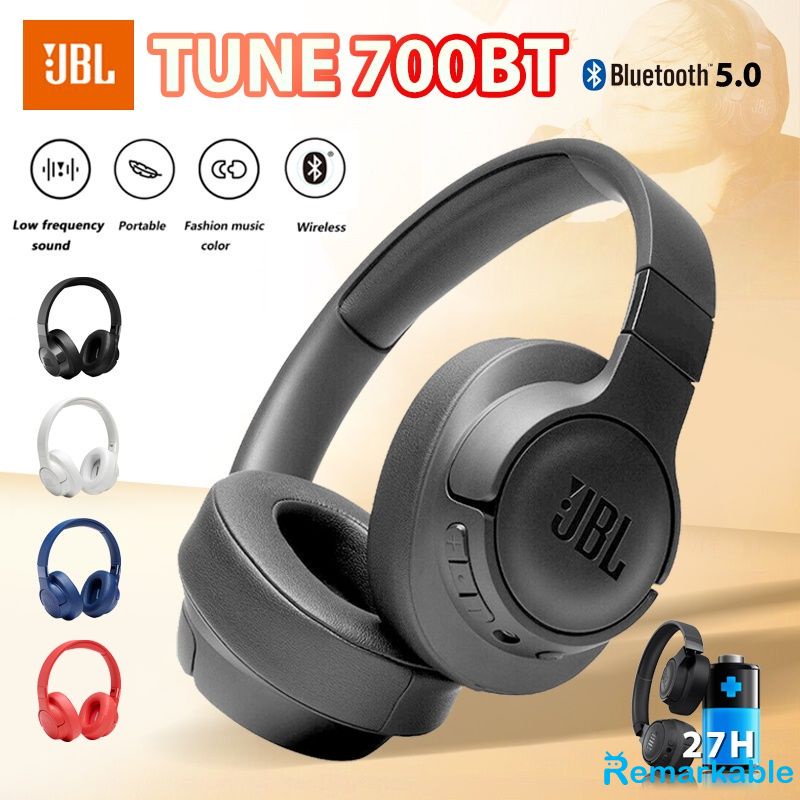 Jual JBL TUNE 700BT T700 Wireless Bluetooth Headphones HIFI Bass ...
