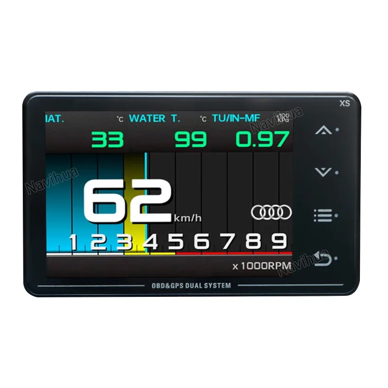 Jual Car Head Up Display XS HUD OBD2 Coolant Speedometer Fault Code ...