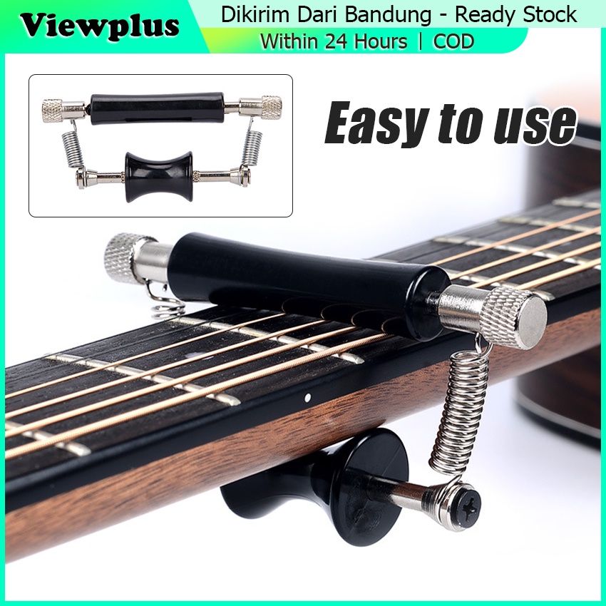 Jual Rolling Glider Sliding Capo Gitar Penjepit Gitar Akustik dan ...
