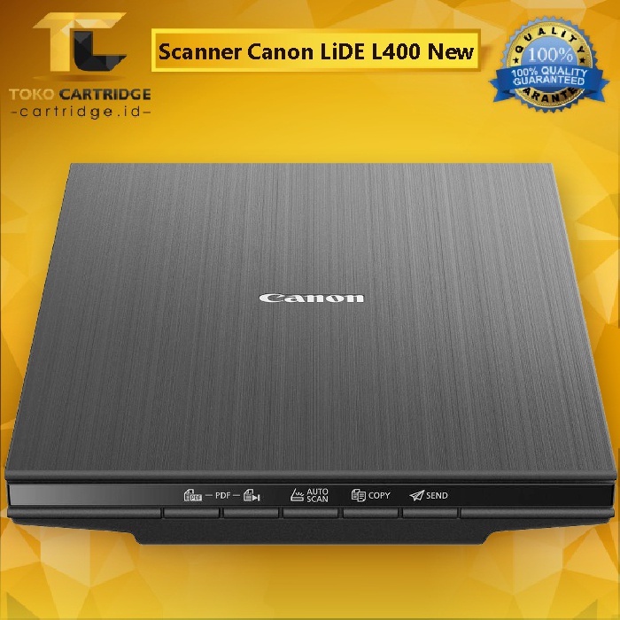 Jual RESMI CanoScan LiDE 400 Flatbed Scanner Canon A4 Scan L400 LIDE ...
