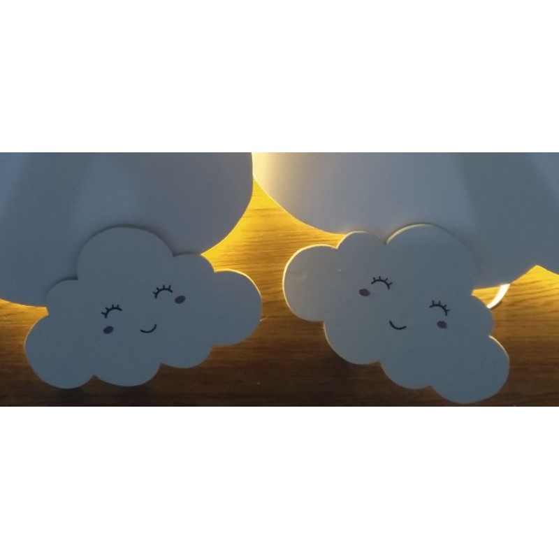 Jual Awan senyum kecil dekorasi awan dekorasi kamar anak wall
