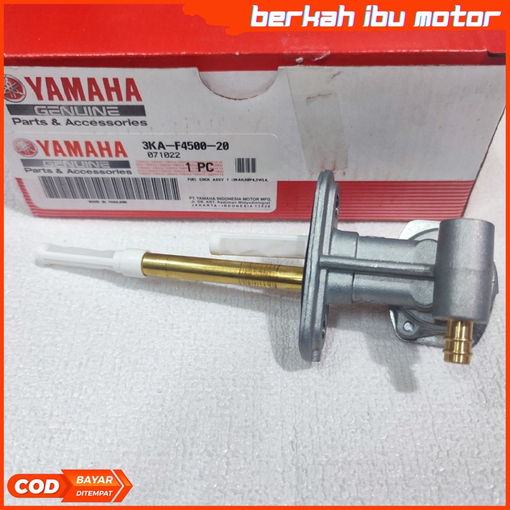 Jual DM135 kran tangki bensin Ori Yamaha Rx King Rxking Scorpio Fuel