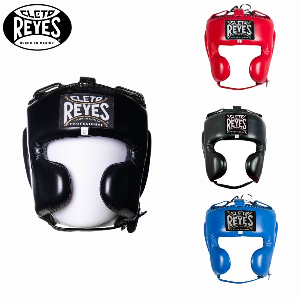 Jual Headguard Boxing Cleto Reyes Pro Cheeks / head guard / head gear