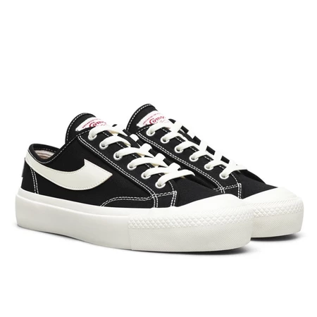 RK003 Sepatu Compass Gazelle Low Black White