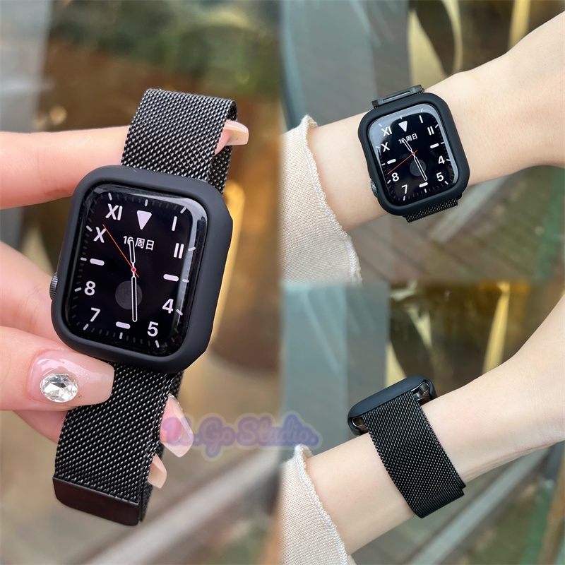 Jual iWatch For 2IN1Milan Strap Case For Apple Watch