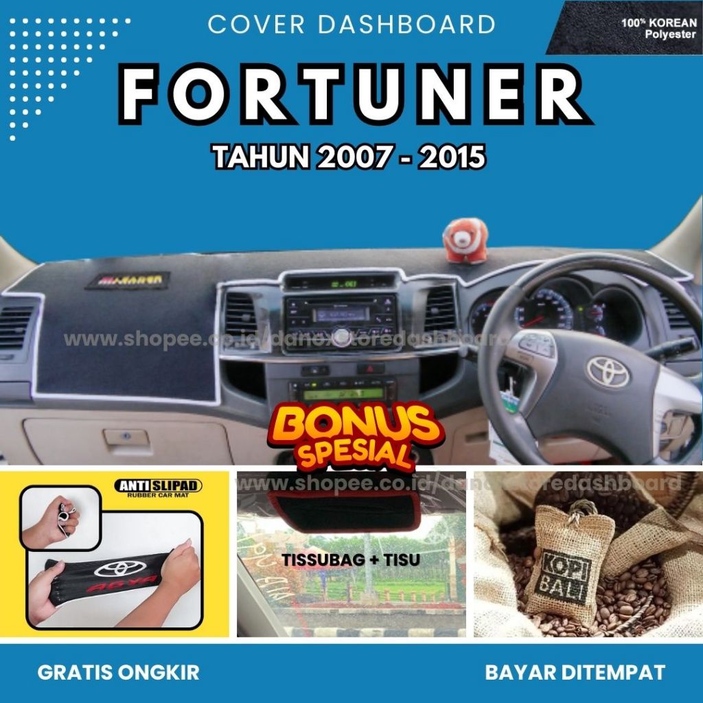 Meracik Kesempurnaan: Panduan Lengkap Aksesoris Dashboard Toyota Fortuner