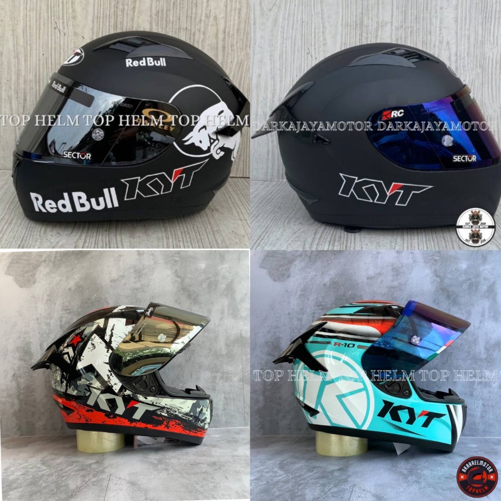 Jual HELM KYT R10 SOLID BLACK DOFF PAKET GANTENG/KYT FULL FACE R10 SOLID BLACK DOFF Shopee