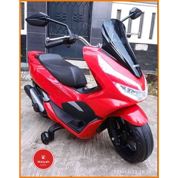 Jual Motor Aki Anak Honda PCX Motor Listrik Mainan Anak lisensi Honda