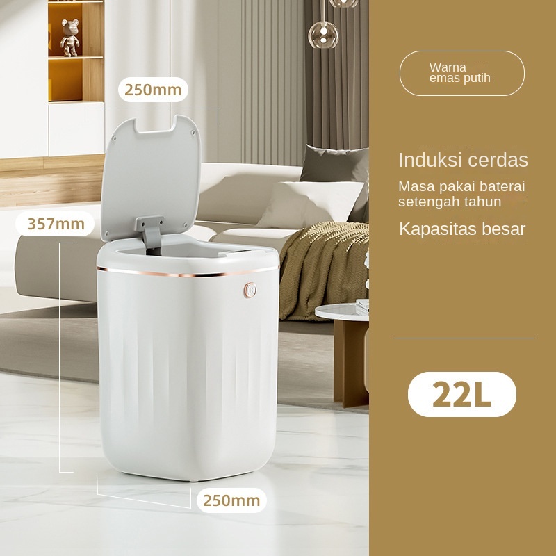 Jual ARASO - Tempat Sampah Otomatis 20L - 24L Premium, Tempat Sampah