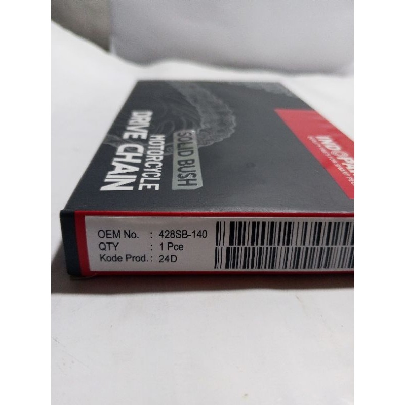 Jual RANTAI RODA INDOPARTS segala ukuran 420-108 428-112 428-128 428 ...
