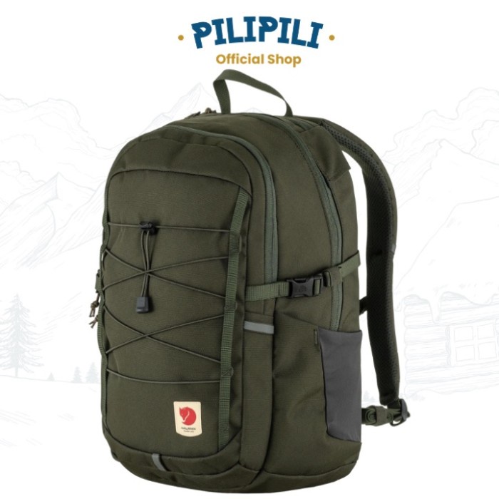 Jual Tas Ransel Laptop Fjallraven Skule 20 Deep Forest | Shopee Indonesia