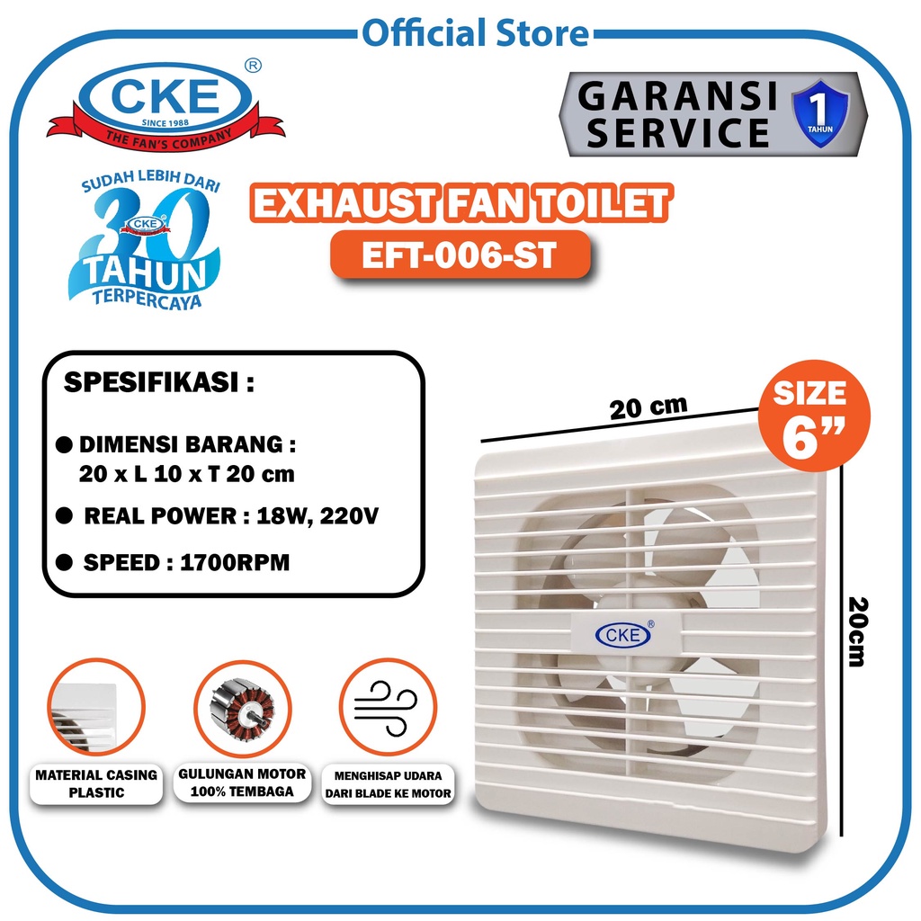 Jual Exhaust Fan Toilet/exhaust dinding 6 inch/Exhaust Fan Toilet Eksos