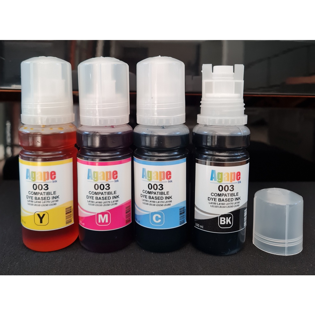 Jual Tinta compatible 100ml khusus Printer L3110 L3150 Printer Epson ...