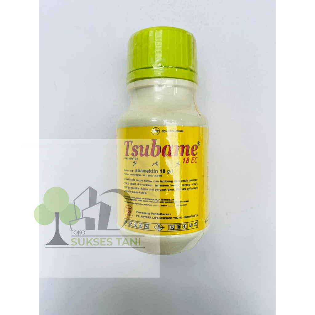 Jual Insektisida racun kontak TSUBAME 18EC isi 100ML dari ARYSTA ...