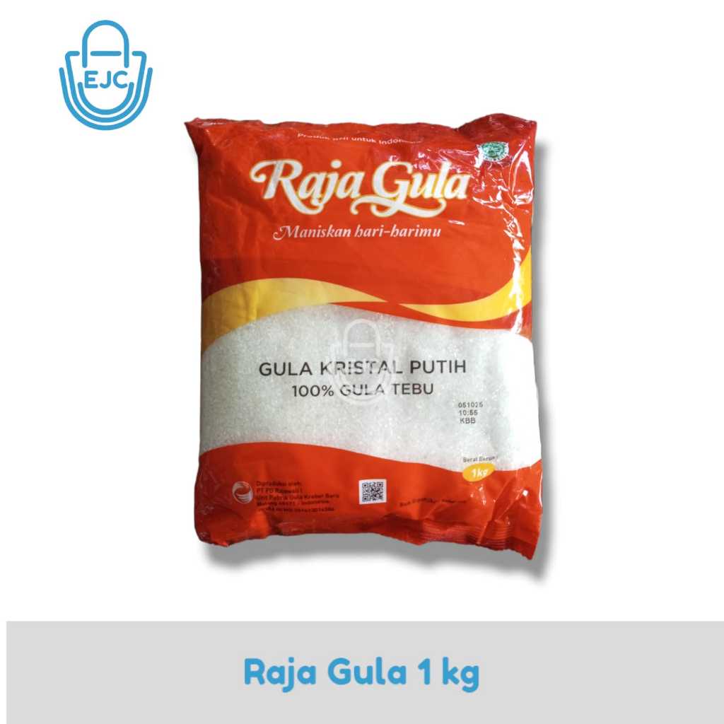 Jual RAJA GULA 1KG / GULA PASIR KRISTAL PUTIH KEMASAN 1KG | Shopee ...