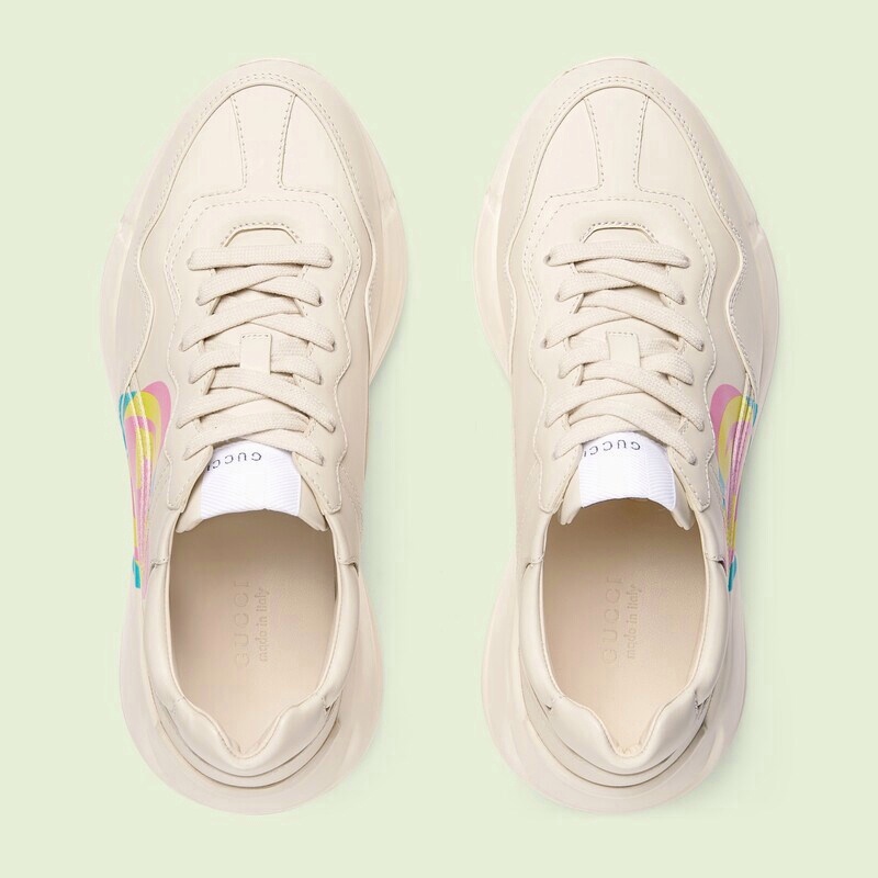 leather sneaker pink gucci sneakers mens