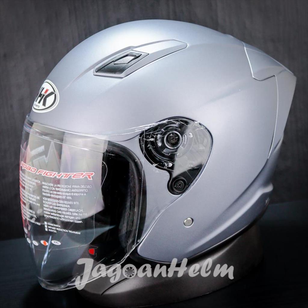 Jual NHK HELM R1 ELITE SOLID | DARK GREY DOFF | SINGLE VISOR | Shopee ...