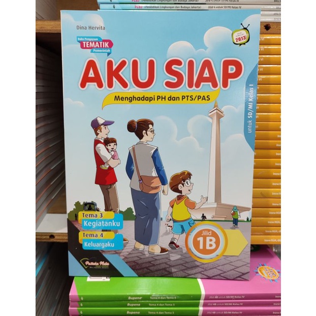 Jual Buku Aku Siap Jilid 1B Untuk SD/MI kelas I Pustaka Mulia | Shopee ...