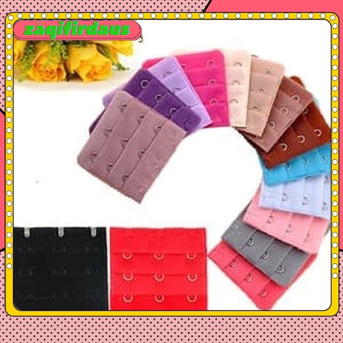 Jual (3 Pengait) Pengait Bra Extention 3 Cantolan Kaitan Sambungan ...