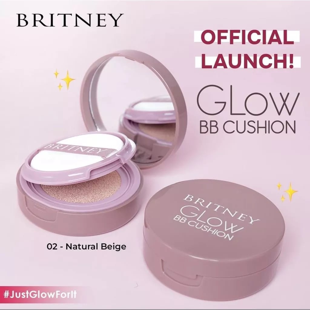 Jual BRITNEY Glow BB Cushion Purbasari Cushion Murah Shopee Indonesia